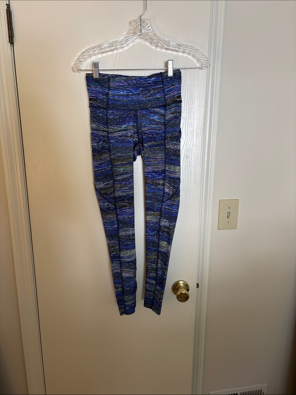 lululemon athletica Kids Space-Dye Blue Leggings